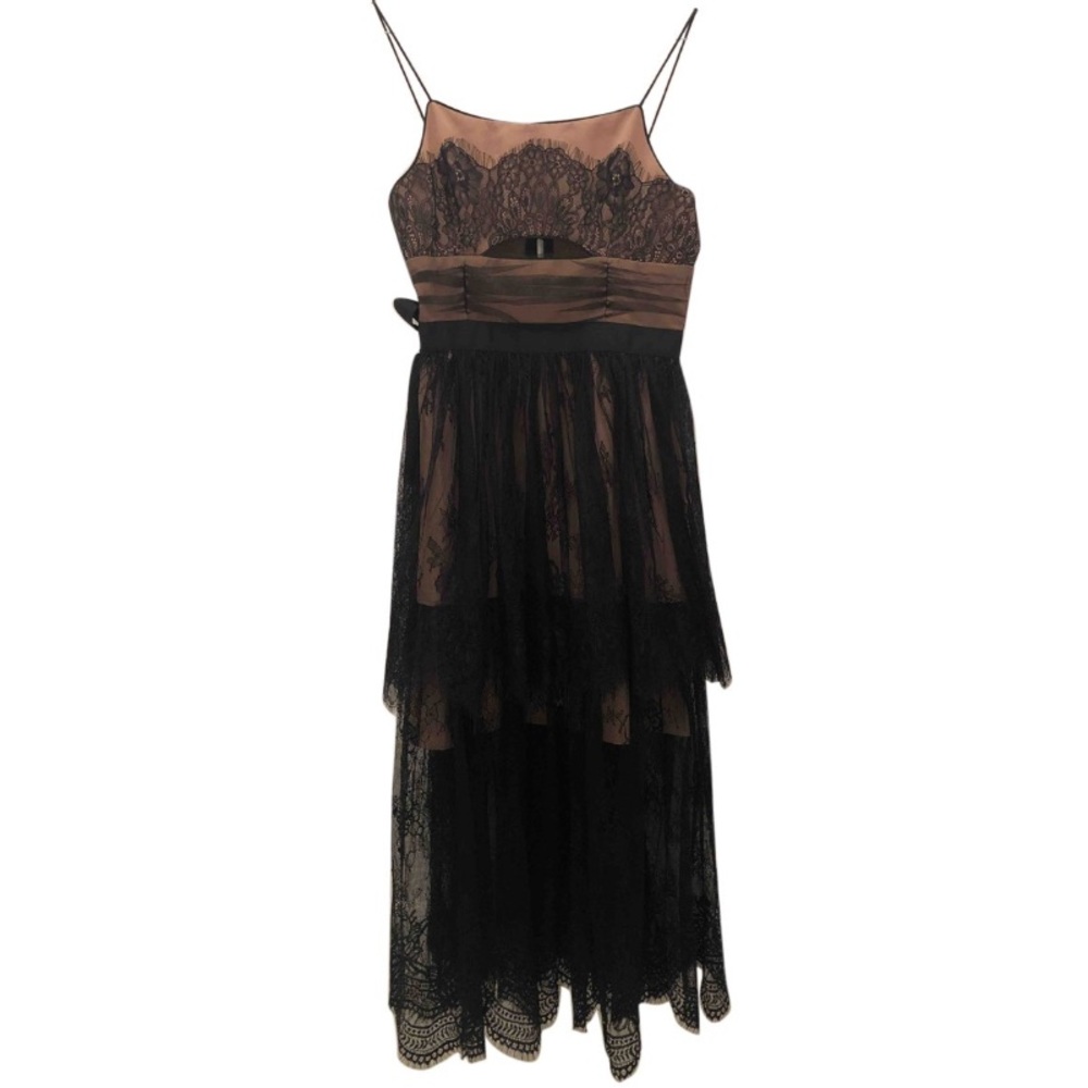 Self Portrait Lace Midi Dress